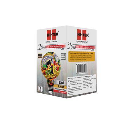 หลอด LED HI-TEK DECO CITY 8 วัตต์ E27 WARMWHITE_1