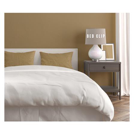 ปลอกหมอนหนุน BED CLIP STANDARD สีครีม แพ็ก 2 ชิ้น_3