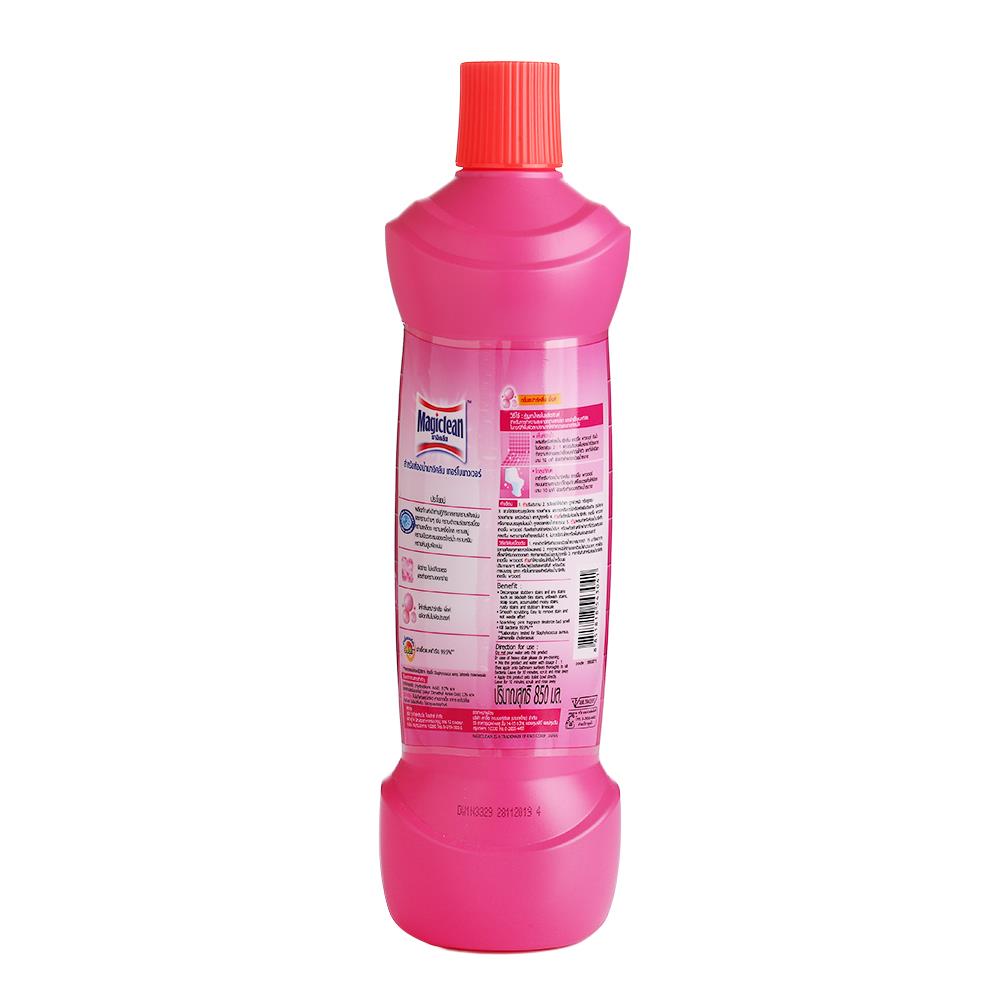 น้ำยาทำความสะอาดห้องน้ำ MAGICLEAN 850ml PINK