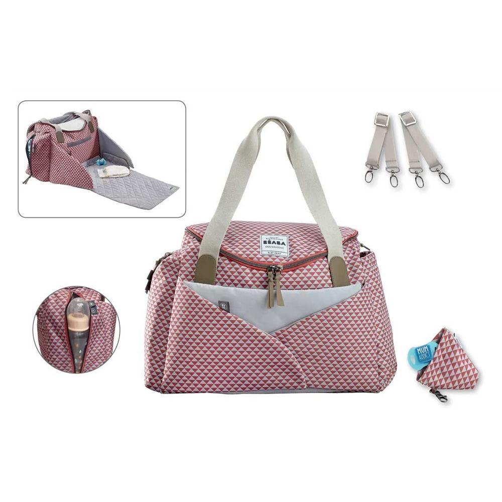 กระเป๋าเปลี่ยนผ้าอ้อม BEABA SYDNEY II สีแดง