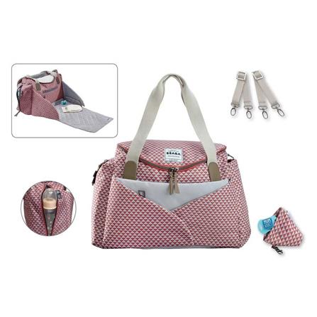 กระเป๋าเปลี่ยนผ้าอ้อม BEABA SYDNEY II สีแดง_1