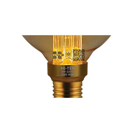 หลอด LED HI-TEK RETRO G95 3 วัตต์ E27 WARMWHITE_1