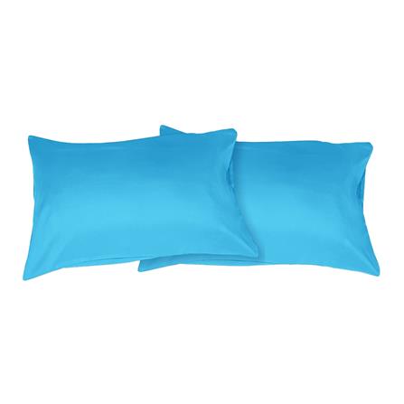 ปลอกหมอนหนุน BED CLIP STANDARD สีฟ้า แพ็ก 2 ชิ้น