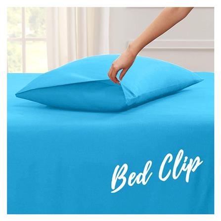 ปลอกหมอนหนุน BED CLIP STANDARD สีฟ้า แพ็ก 2 ชิ้น_2