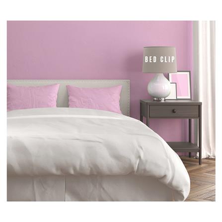 ปลอกหมอนหนุน BED CLIP STANDARD สีชมพูอ่อน แพ็ก 2 ชิ้น_3