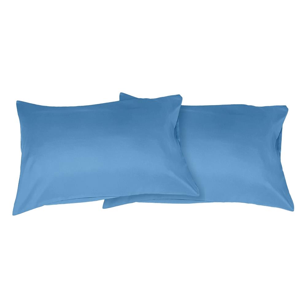 ปลอกหมอนหนุน BED CLIP STANDARD สีฟ้าพาสเทล แพ็ก 2 ชิ้น