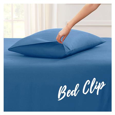 ปลอกหมอนหนุน BED CLIP STANDARD สีฟ้าพาสเทล แพ็ก 2 ชิ้น_2