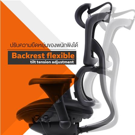 เก้าอี้สำนักงาน ERGOTREND DOOM-01BMF สีดำ_3