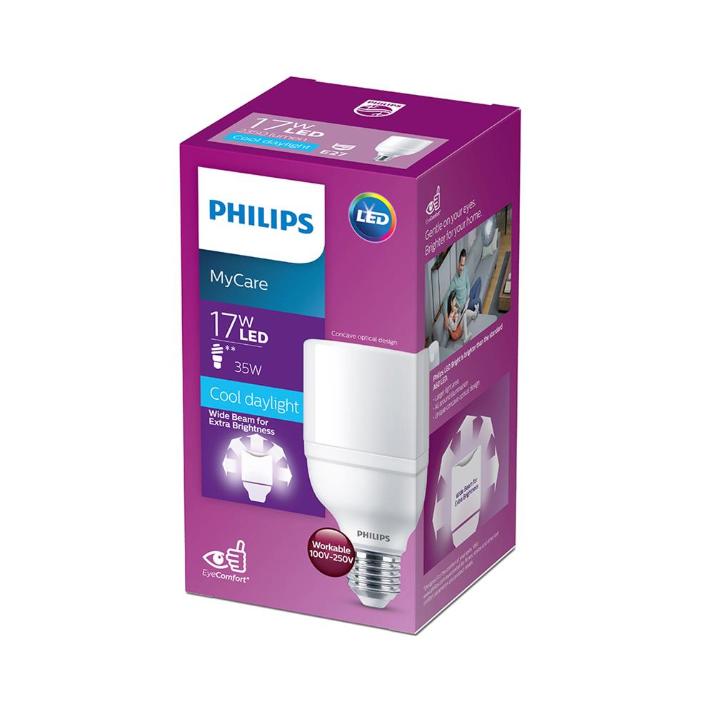 หลอด LED PHILIPS BRIGHT T70 17 วัตต์ DAYLIGHT E27