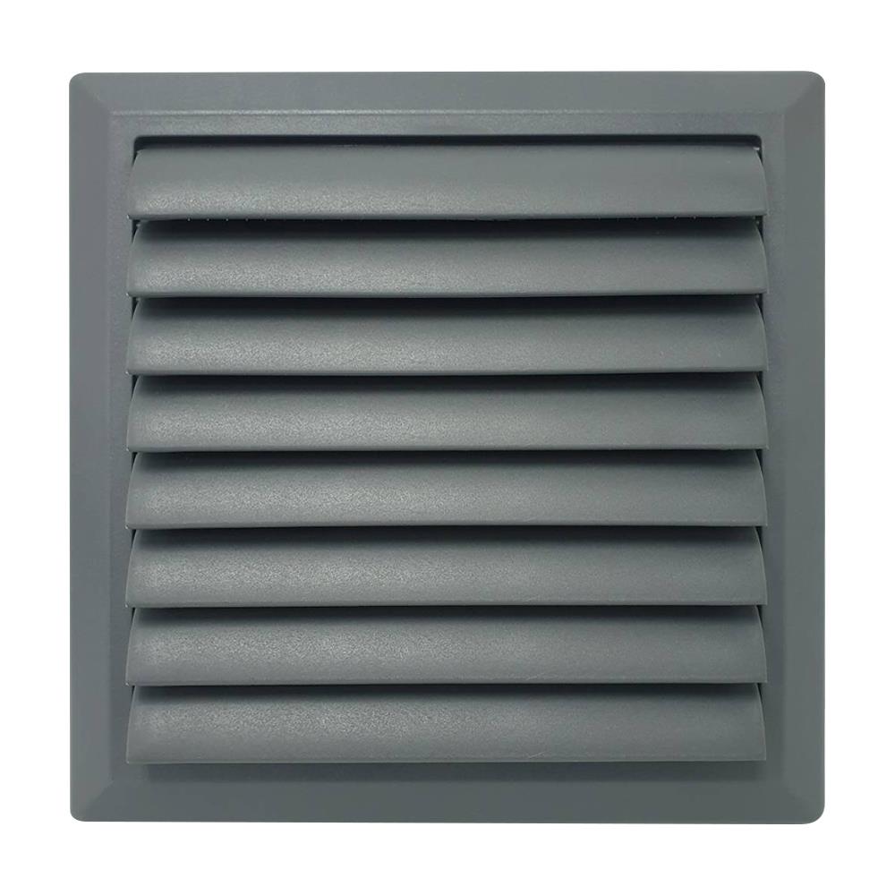 หน้ากากกันแมลง G-FLOW FIX GRILL 6 นิ้ว 15 ซม. สีเทา