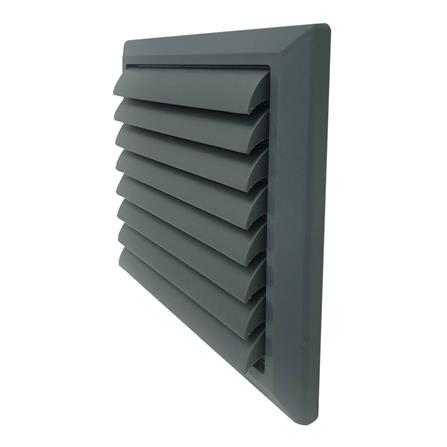 หน้ากากกันแมลง G-FLOW FIX GRILL 6 นิ้ว 15 ซม. สีเทา_1