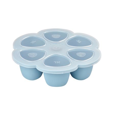 ถาดหลุม 6 ช่อง PP/ซิลิโคน 150ml BEABA สีฟ้า_0