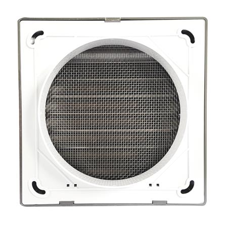 หน้ากากกันแมลง G-FLOW FIX GRILL 5 นิ้ว สีเทา 12.5 ซม._2