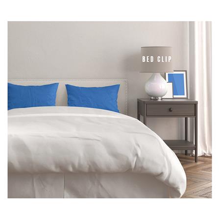 ปลอกหมอนหนุน BED CLIP STANDARD สีน้ำเงิน แพ็ก 2 ชิ้น_3