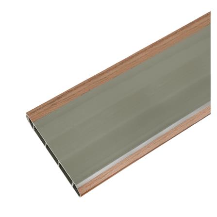 บัวพื้น PVC CROBERN 9.5X240X1.5 ซม. สีวอลนัท_2