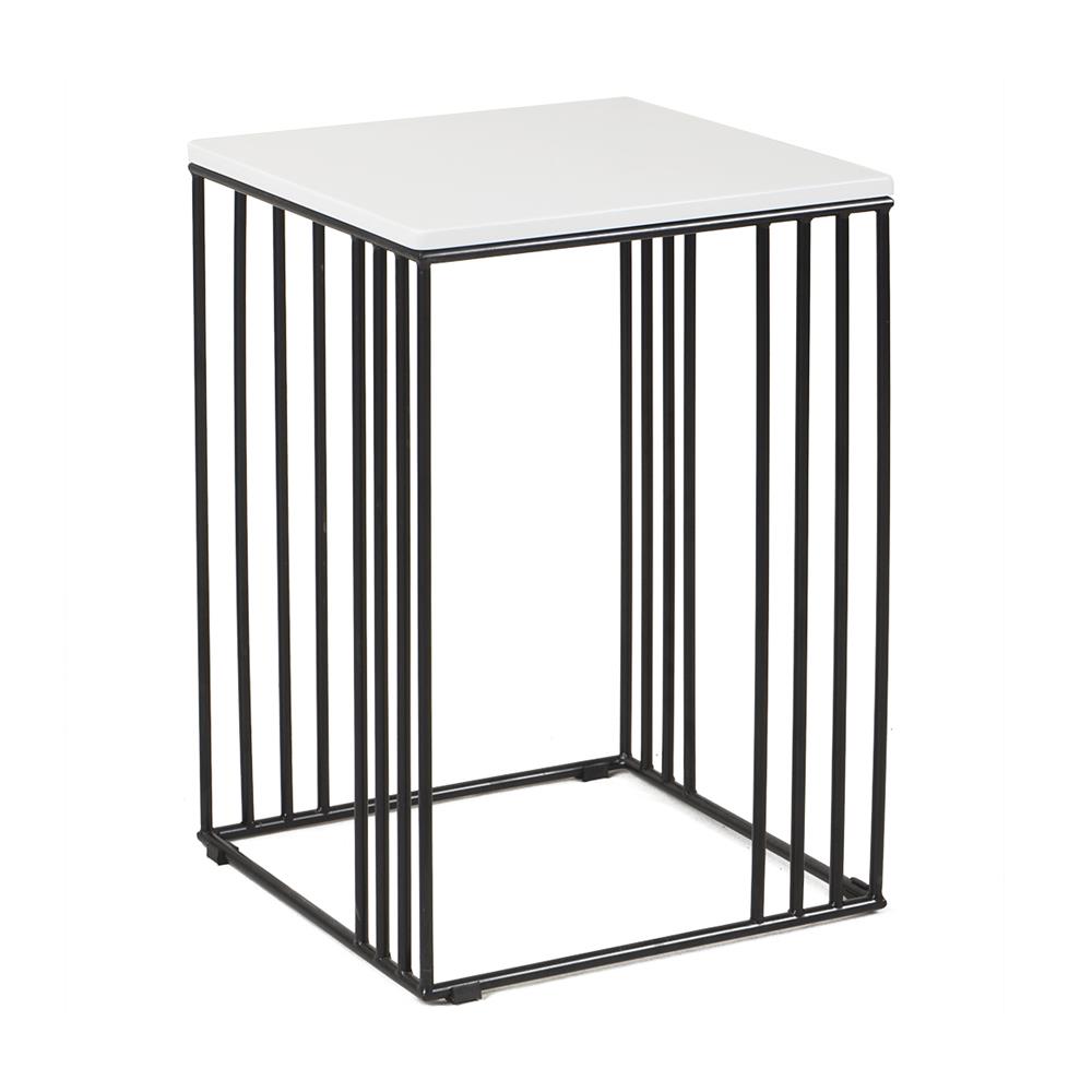 โต๊ะข้าง FURDINI BOGSTAR สีขาว