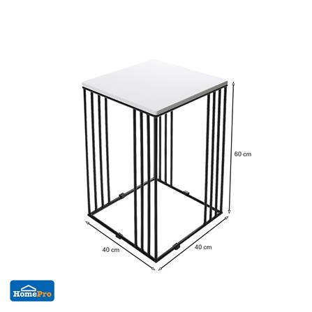 โต๊ะข้าง FURDINI BOGSTAR สีขาว_5