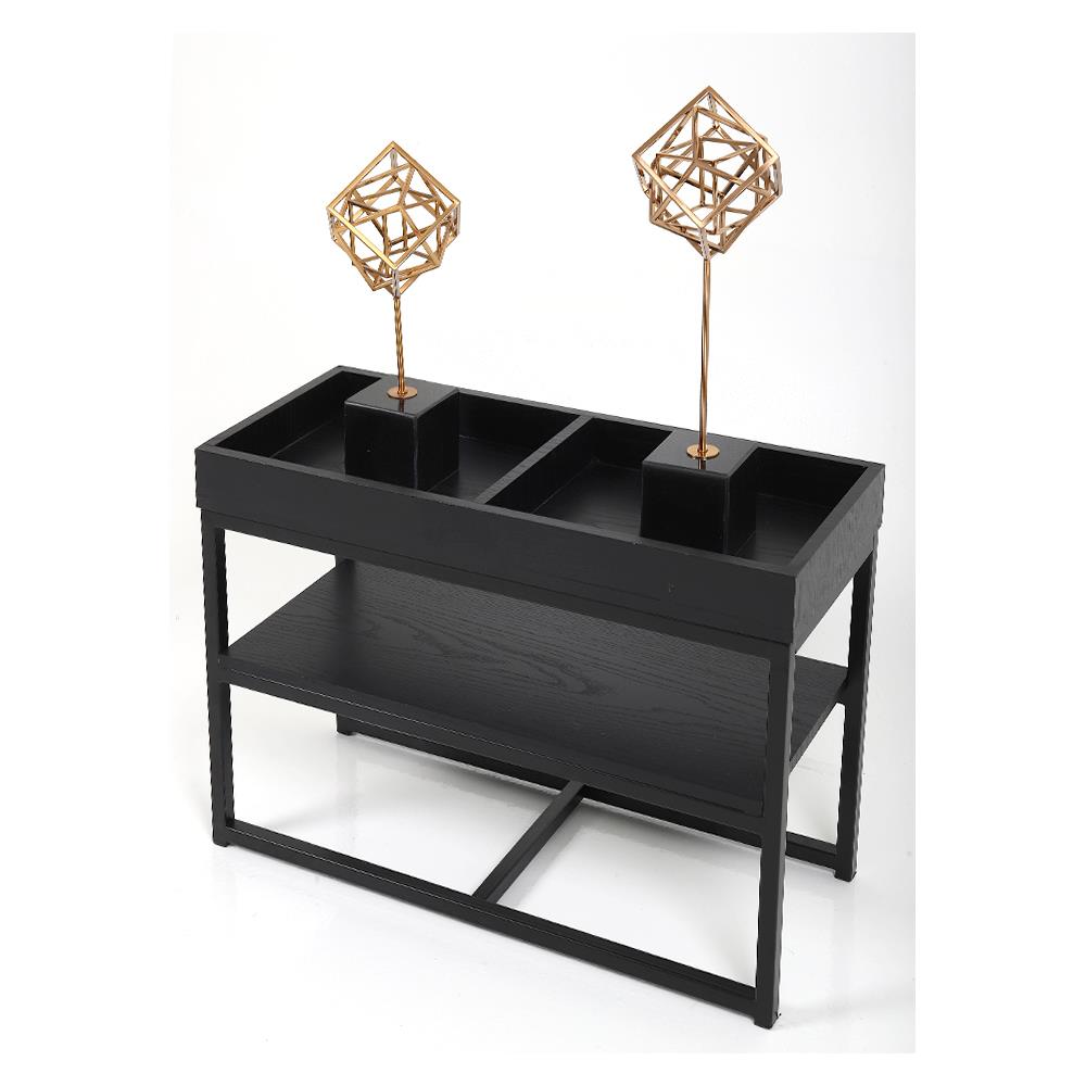 โต๊ะข้าง FURDINI CENTELLA สีดำ