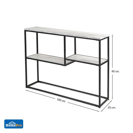 ชั้นวางของ FURDINI PATRINIA ลายหินอ่อน สีขาว_7