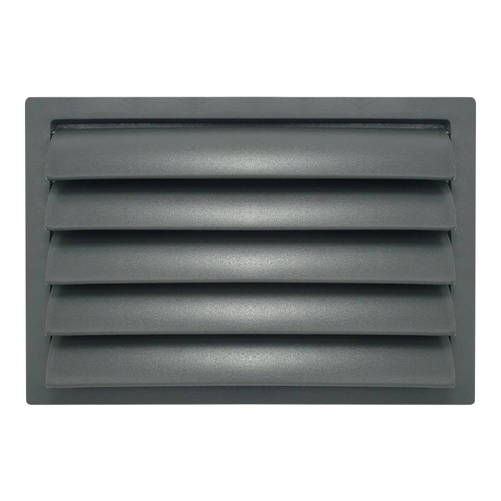 หน้ากากกันแมลง G-FLOW SQUARE GRILL 4 นิ้ว สีเทา 10 ซม.