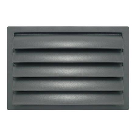 หน้ากากกันแมลง G-FLOW SQUARE GRILL 4 นิ้ว สีเทา 10 ซม._0