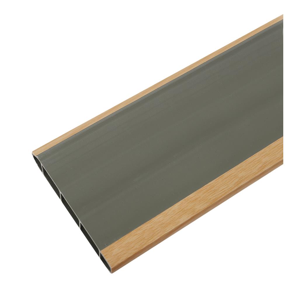 บัวพื้น PVC CROBERN 9.5X240X1.5 ซม. สีบีช