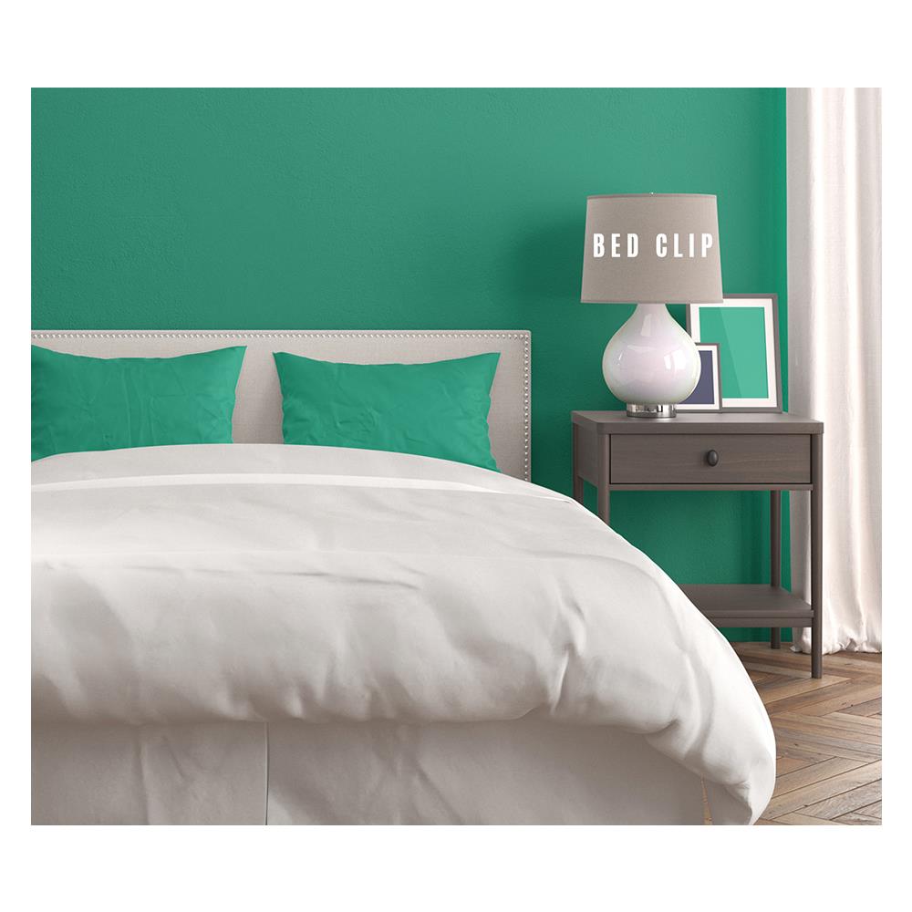ปลอกหมอนหนุน BED CLIP STANDARD สีเขียวพาสเทล แพ็ก 2 ชิ้น