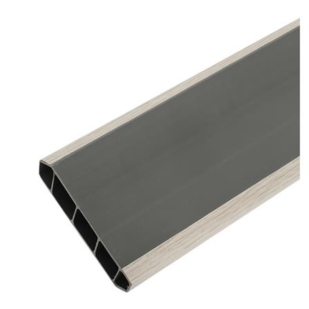 บัวพื้น PVC CROBERN 9.5X240X1.5 ซม. สี WHITE-OAK_2