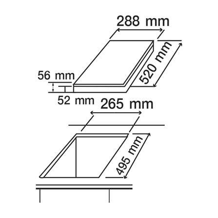 เตาฝังอินดักชั่น AXIA I-TOUCH30 FLEXI 30 ซม._3