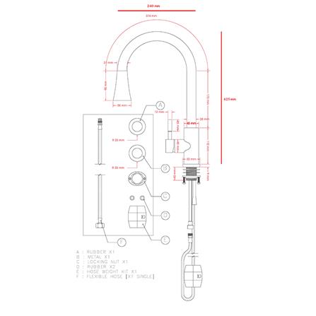 ก๊อกซิงค์เดี่ยวเคาน์เตอร์ MOYA MY-FTS-906P_5
