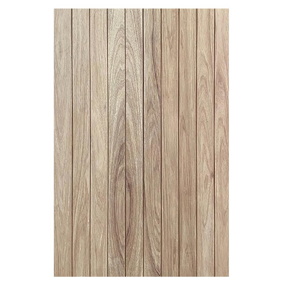 ประตูไม้แดงมาเลย์ AZLE ลายตั้ง 80x200 ซม.