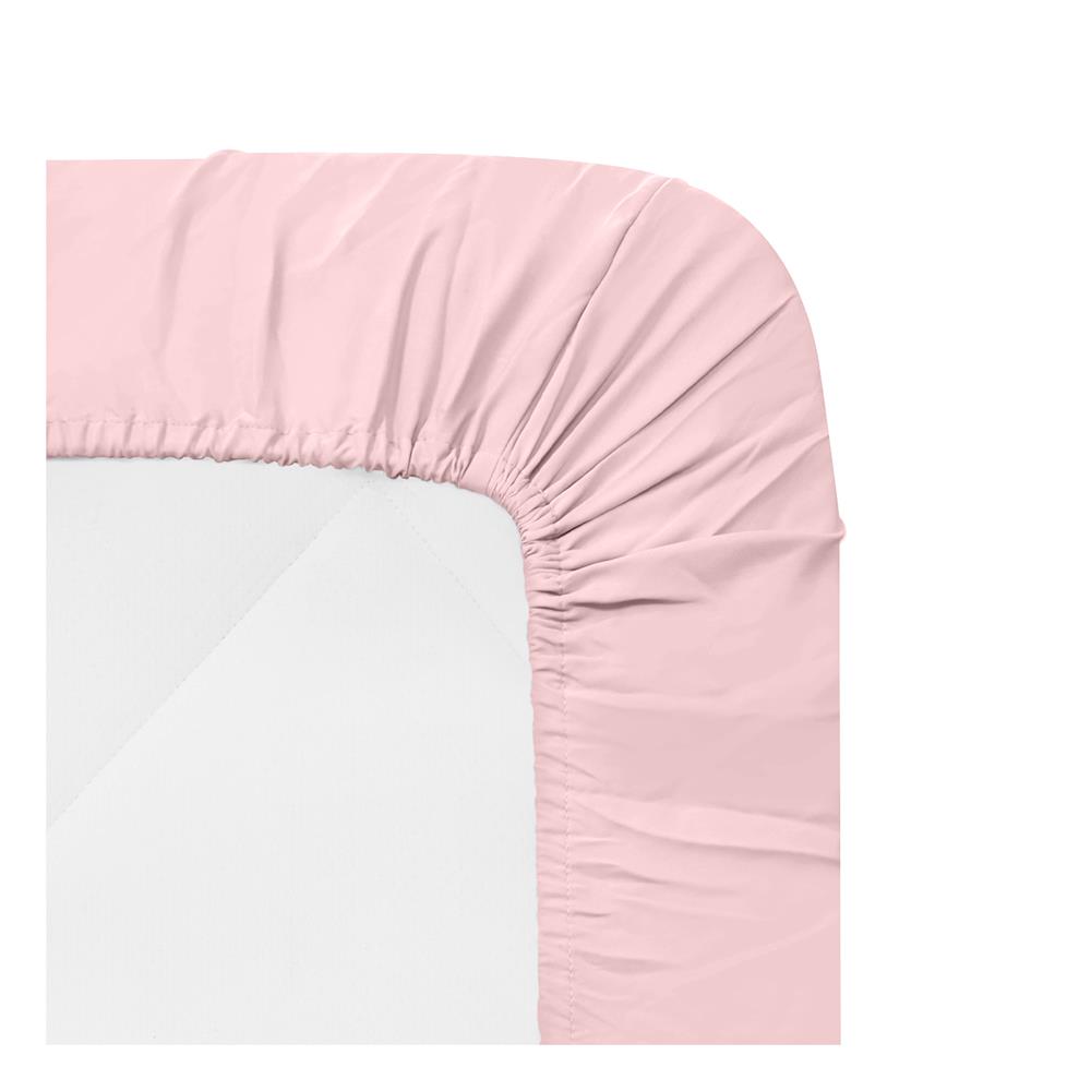 ชุดผ้าปูที่นอน 5 ฟุต 5 ชิ้น HOME LIVING STYLE SHIN สีชมพู