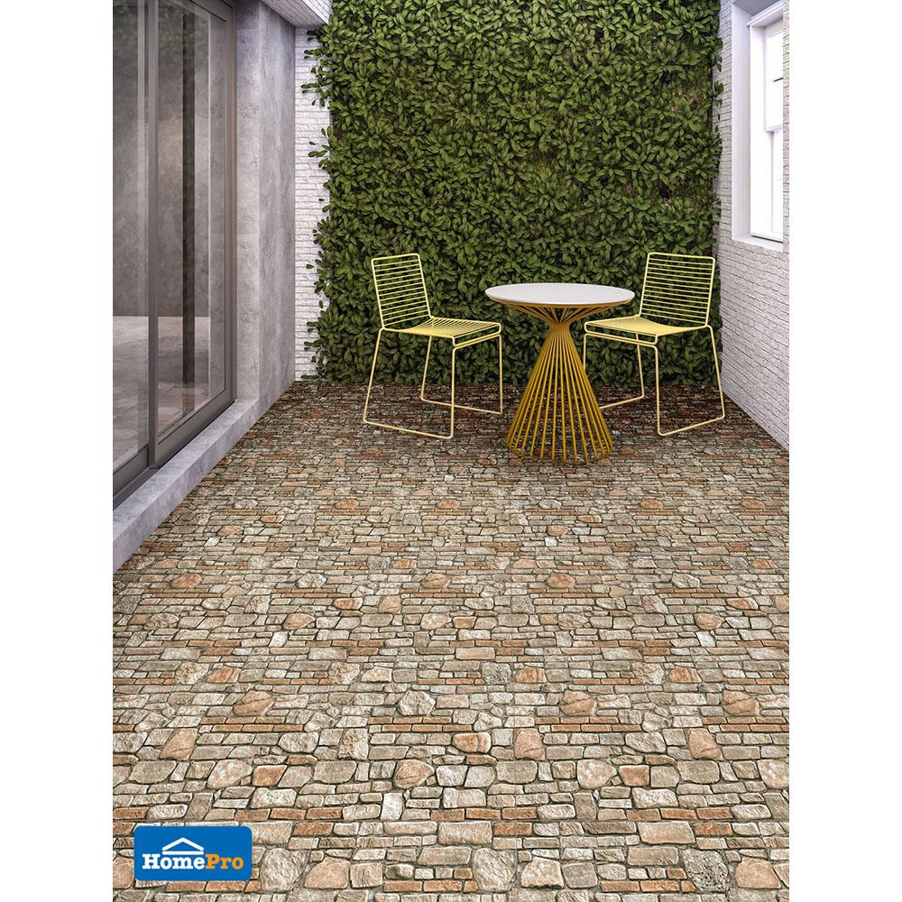 กระเบื้องพื้น 16x16 นิ้ว DURAGRES ไดนามิค น้ำตาล A 0.96M2