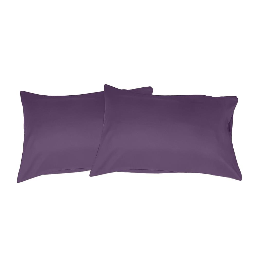 ปลอกหมอนหนุน BED CLIP STANDARD สีม่วง แพ็ก 2 ชิ้น