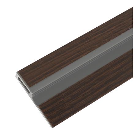 ตัวจบขอบ PVC CROBERN 2.5X240X0.6 ซม. สีโอ๊คเข้ม_2