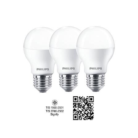 หลอด LED PHILIPS ESSENTIAL 11 วัตต์ DAYLIGHT E27 แพ็ก 3 ชิ้น_3
