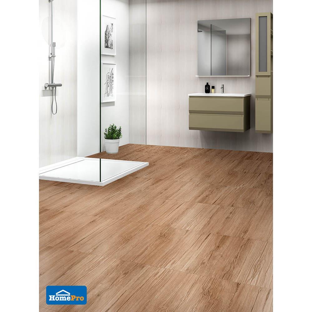 กระเบื้องพื้น 16x16 นิ้ว DURAGRES ซอสวู๊ด น้ำตาล A 0.96M2