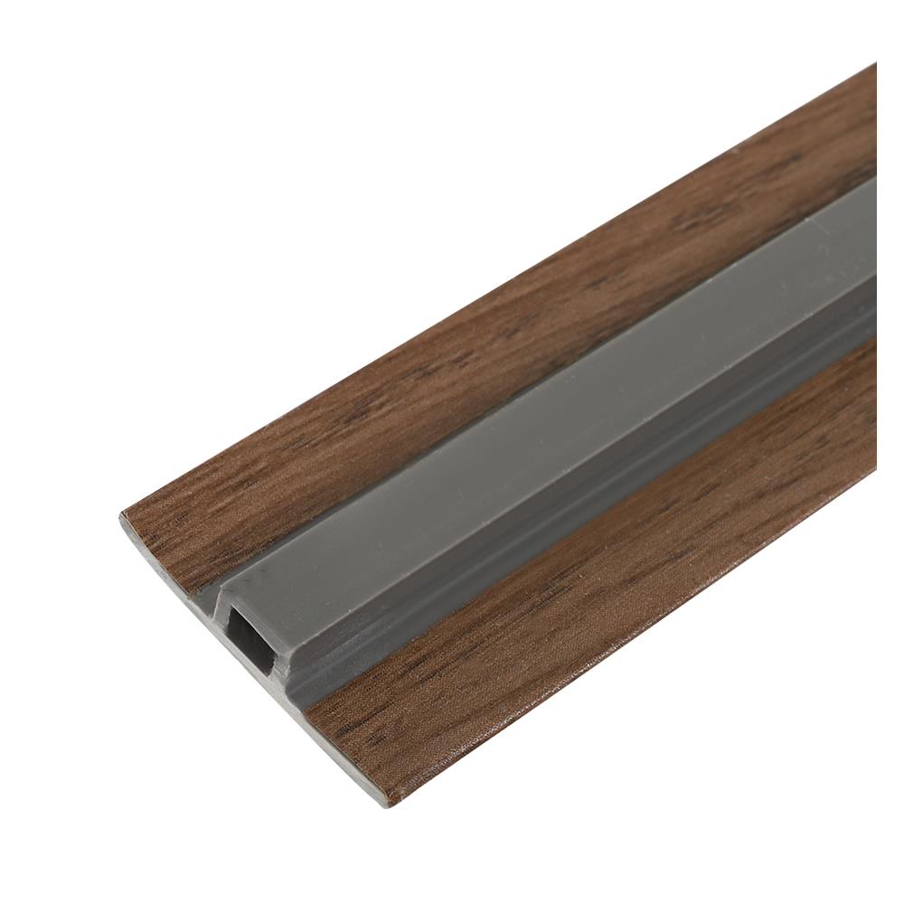 ตัวจบระหว่างห้อง PVC CROBERN 2.5X240X0.6 ซม. สีวอลนัท