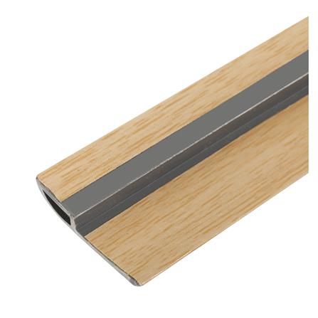 ตัวจบขอบโค้ง PVC CROBERN 2.5X240X0.6 ซม. สีบีช_2