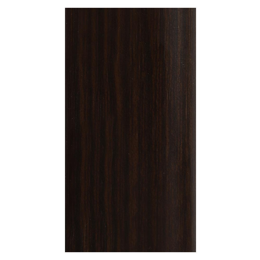 ตัวจบขอบโค้ง PVC CROBERN 2.5X240X0.6 ซม. สีโอ๊คเข้ม