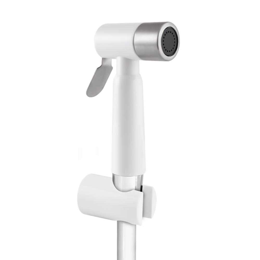 สายฉีดชำระครบชุด WS WS-0492PWP สีขาว