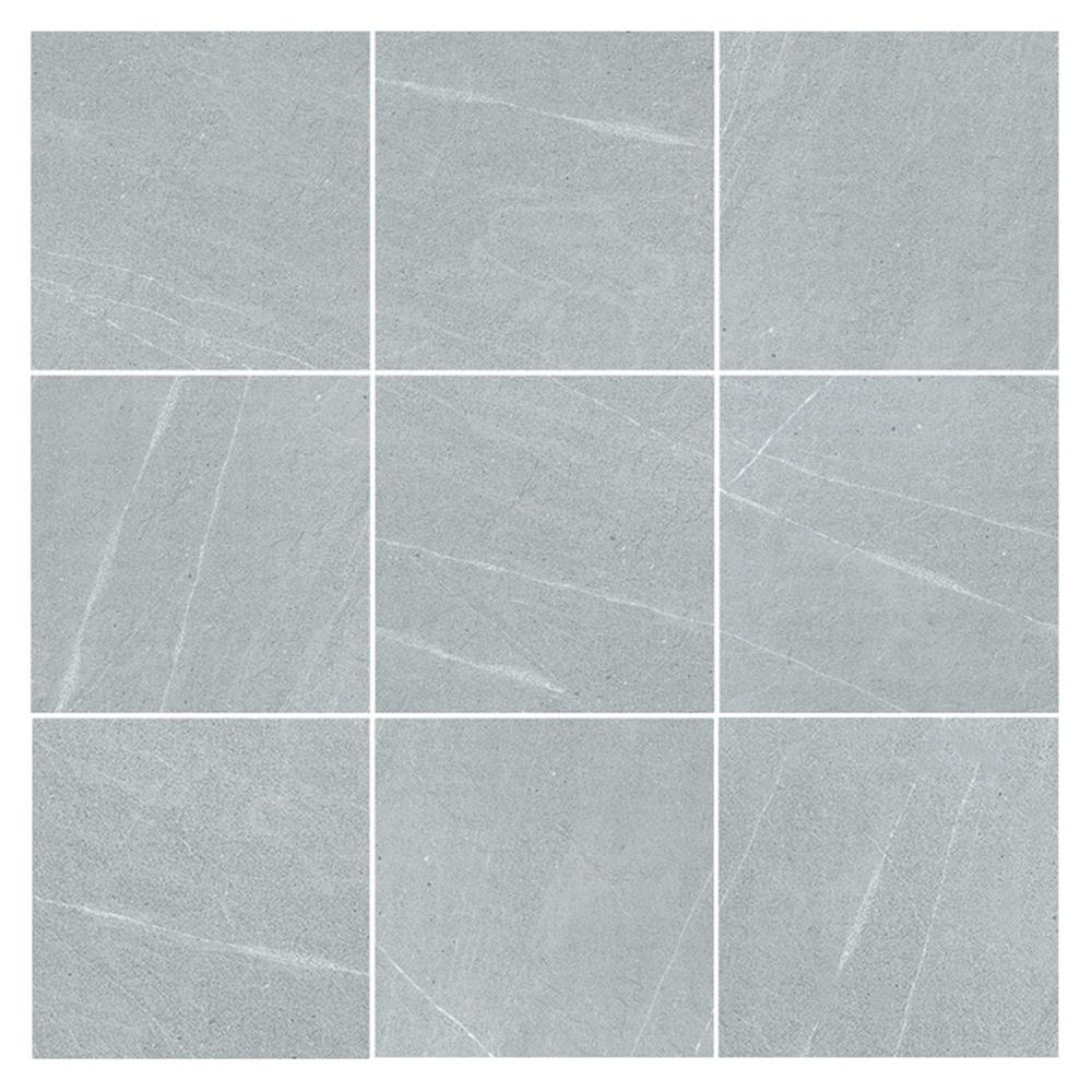 กระเบื้องพื้นพอร์ซเลน  16x16 นิ้ว COTTO ฟอลคอน เทาอ่อน PM (HYG) 0.96M2