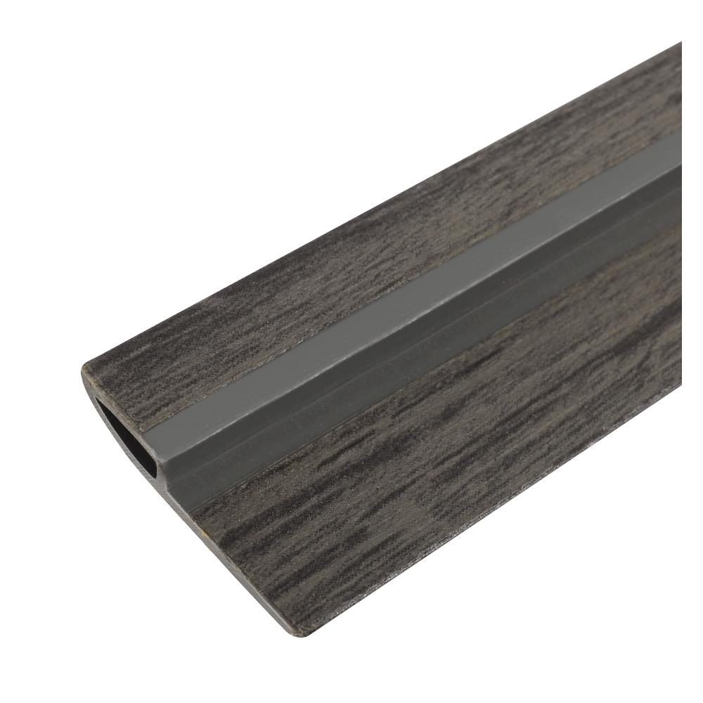 ตัวจบขอบโค้ง PVC CROBERN 2.5X240X0.6 ซม. สี GREY-OAK