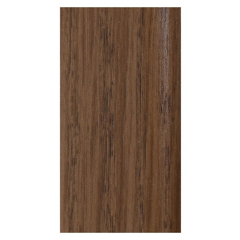 ตัวจบขอบโค้ง PVC CROBERN 2.5X240X0.6 ซม. สีวอลนัท