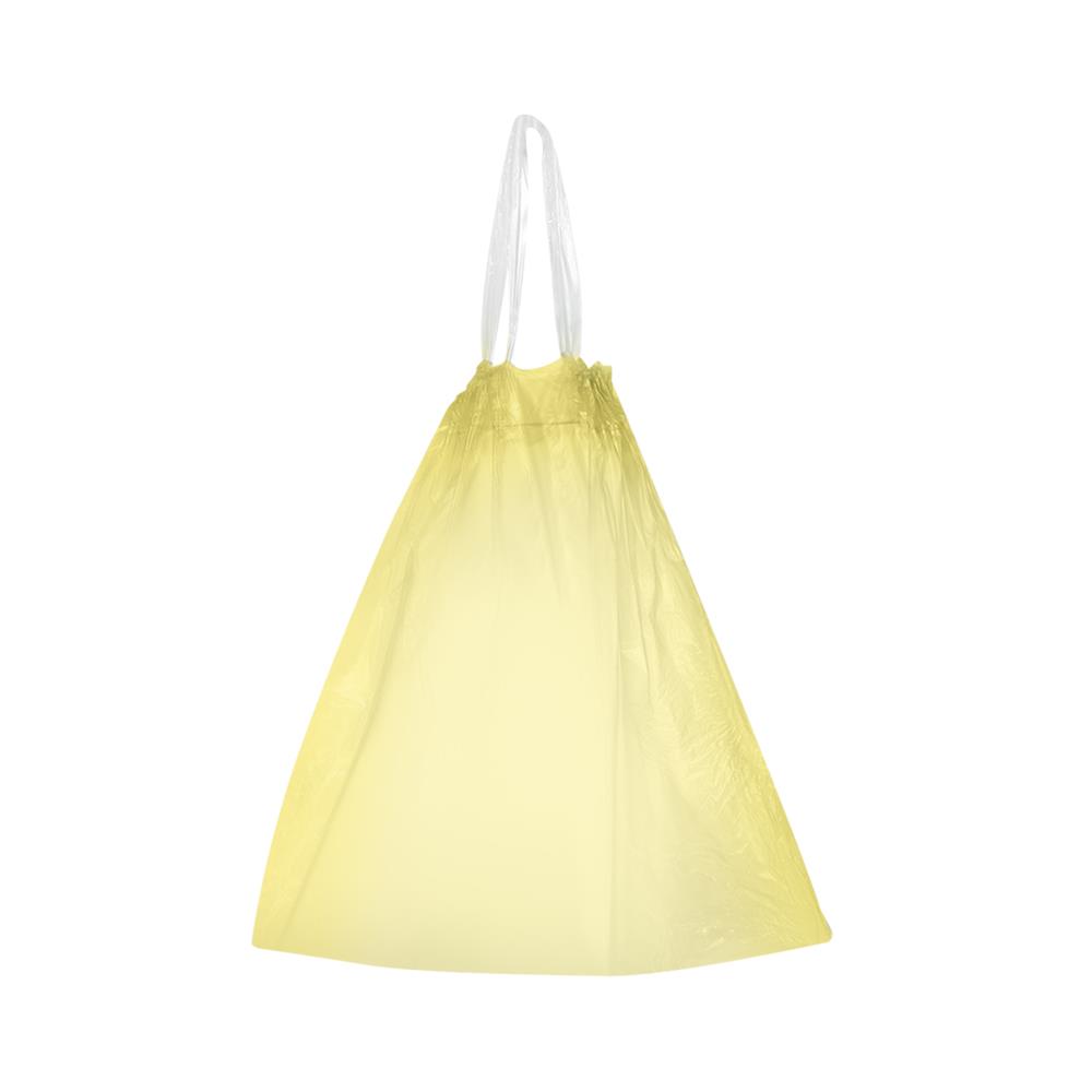 ถุงขยะม้วน หูผูก ACCO ขนาด 30x40" จำนวน 10 ใบ สีเหลือง