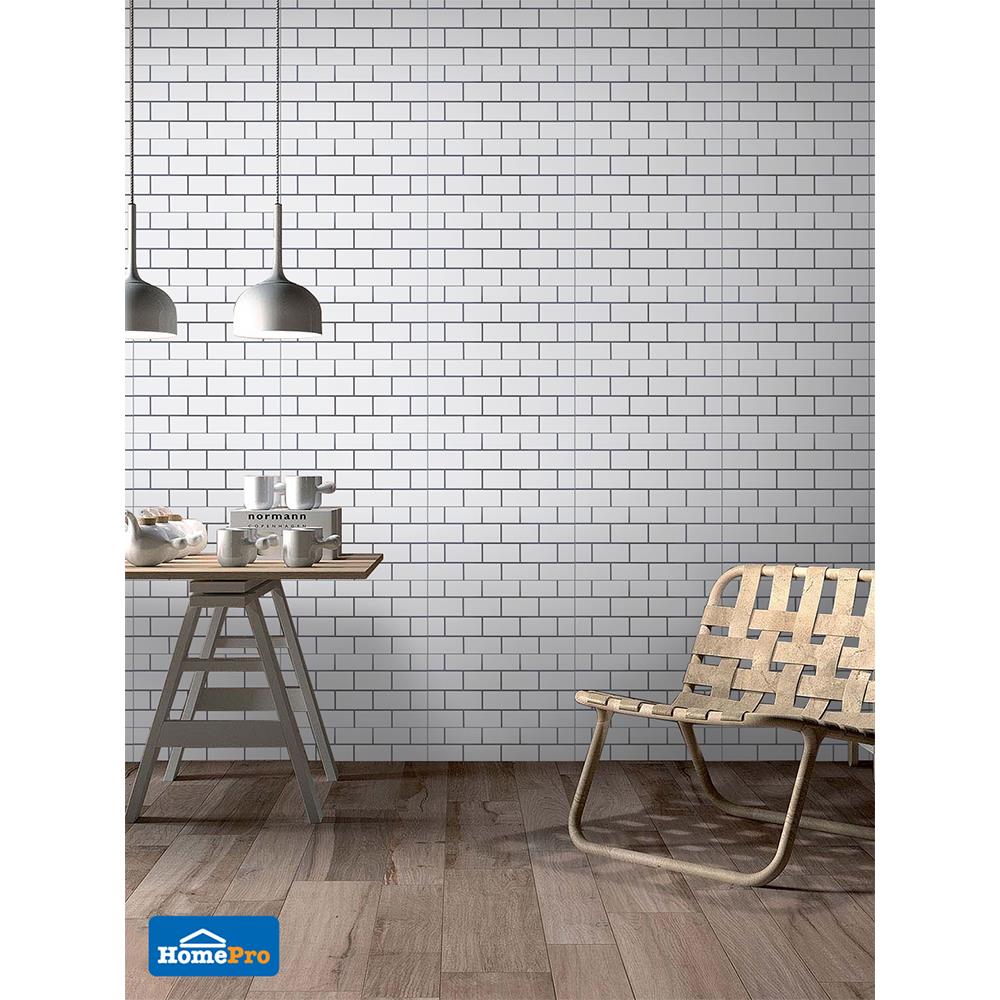 กระเบื้องผนัง 30x60 ซม. EASTMAN มิลล่าบริค ไวท์ II 1.44M2