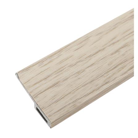 ตัวจบขอบ PVC CROBERN 2.5X240X0.6 ซม. สี WHITE-OAK