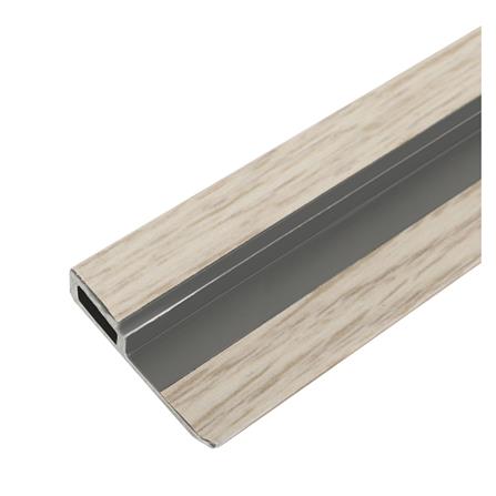ตัวจบขอบ PVC CROBERN 2.5X240X0.6 ซม. สี WHITE-OAK_2