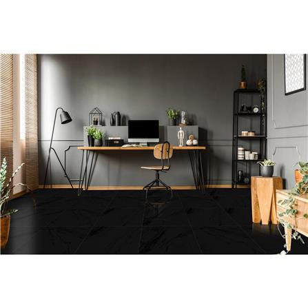 กระเบื้องพื้นพอร์ซเลน 60x60 ซม. CERGRES ซาโมเน่ แบล็ค A 1.44M2_5