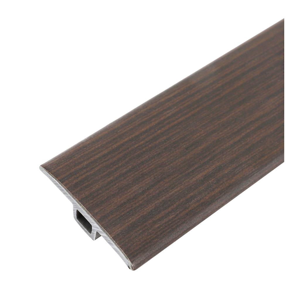 ตัวจบระหว่างห้อง PVC CROBERN 2.5X240X0.6 ซม. สีโอ๊คเข้ม